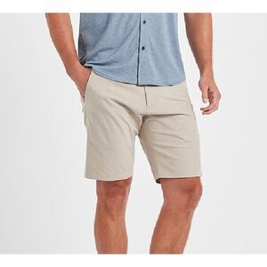 Men Vuori Aim Shorts 8.5 inch Outdoor Casual in Khaki Size 33